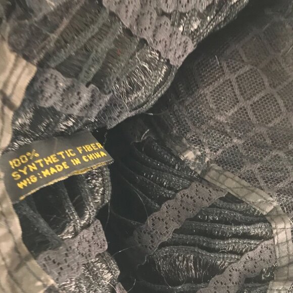 Wig Medium Black Messy Medium Bob Halloween Costume Dress Up Cosplay - Picture 7 of 8